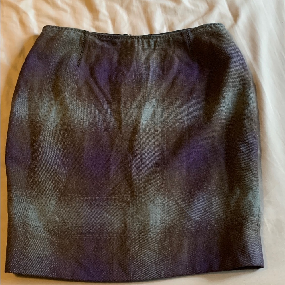 Elizabeth and James Black and Purple Skirt